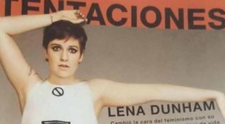 Lena Dunham - copertina Tentaciones - Instagram profile