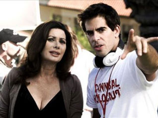 Edwige Fenech e Eli Roth