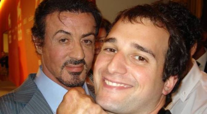 Sylvester Stallone e Pierpaolo Festa
