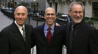 David Geffen, Jeffrey Katzenberg, Steven Spielberg