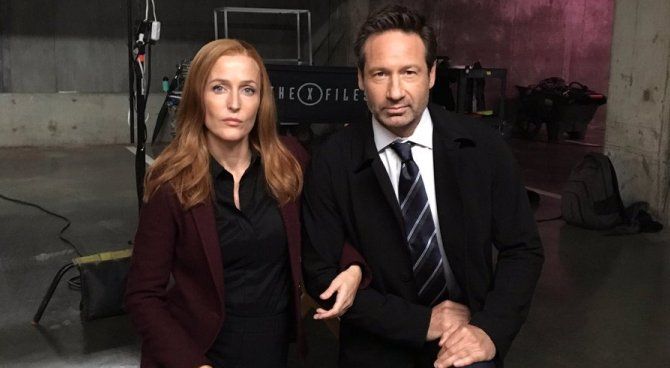 Gillian Anderson e David Duchovny
