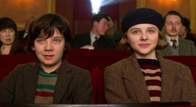 Hugo Cabret - Asa Butterfield e Chloe Moretz