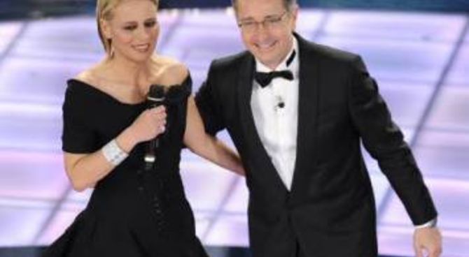 Paolo Bonolis e Maria De Filippi