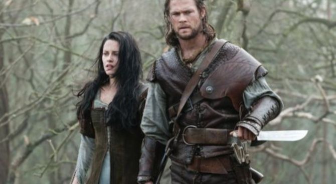 Biancaneve e il Cacciatore - Kristen Stewart, Chris Hemsworth