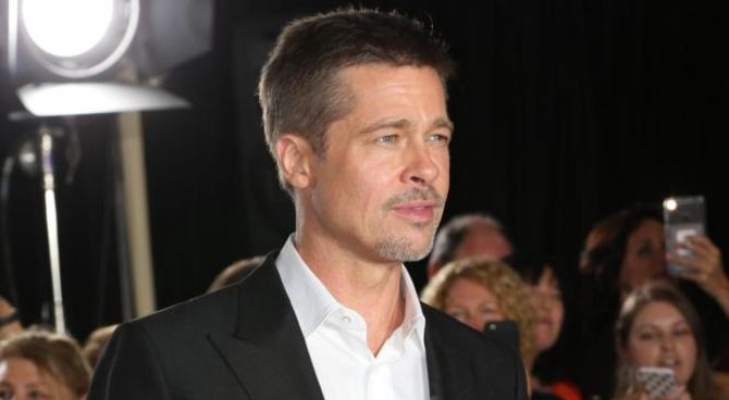Brad Pitt alla prima di Allied