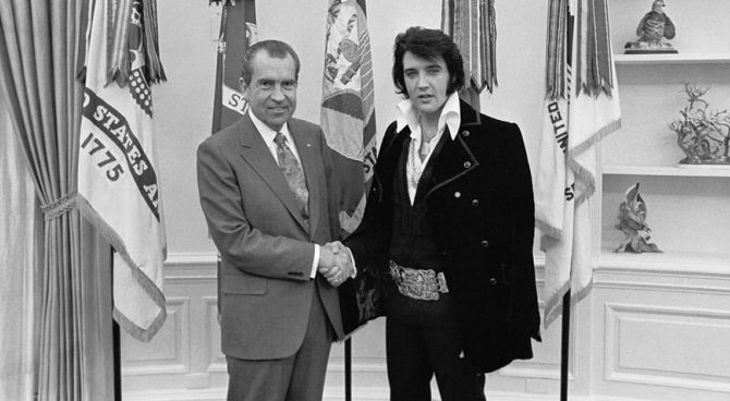 Richard Nixon e Elvis Presley