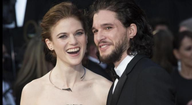 Kit Harington e Rose Leslie