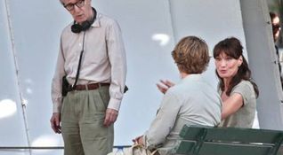 Midnight in Paris - Woody Allen, Owen Wilson e Carla Bruni Sarkozy