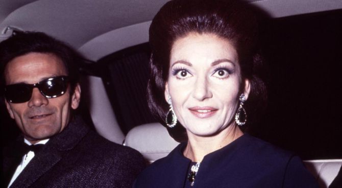 Maria Callas e Pier Paolo Pasolini