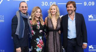 Il cast di Madre! a Venezia
