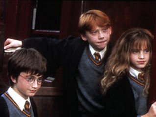 Una scena del film Harry Potter e La Pietra Filosofale
