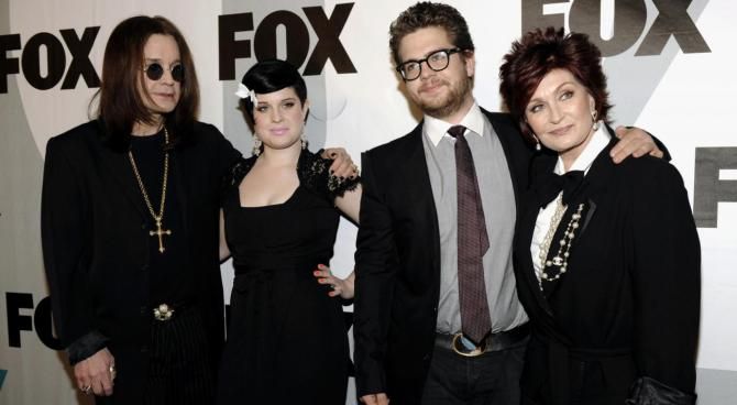 Ozzy, Kelly, Jack e Sharon Osbourne