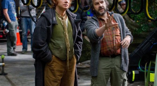 Lo Hobbit: Un viaggio inaspettato - Martin Freeman, Peter Jackson