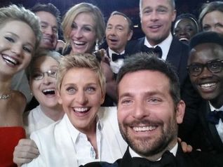 Ellen e le sue star da Oscar<br>