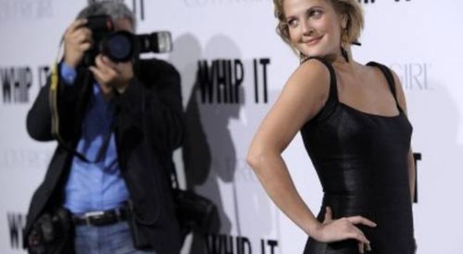 Drew Barrymore alla première di Whip It