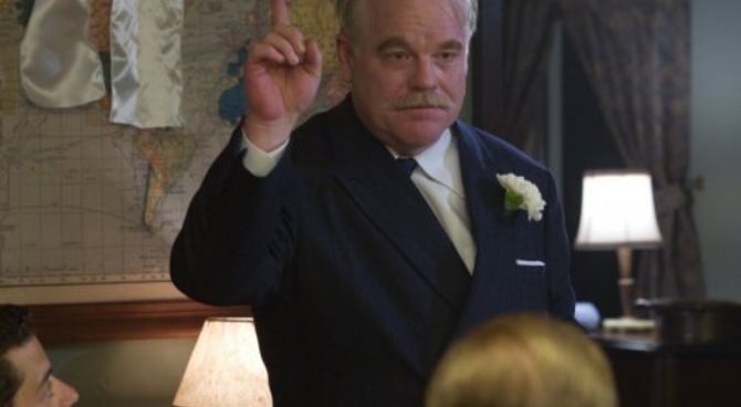The Master - Amy Ferguson, Philip Seymour Hoffman e Rami Malek