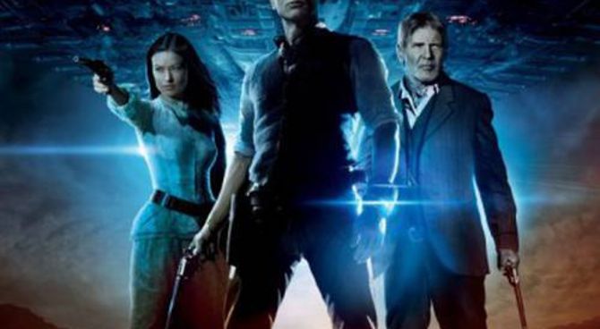 Cowboys & Aliens - Harrison Ford, Daniel Craig e Olivia Wilde