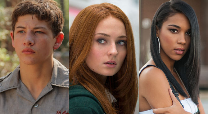 Tye Sheridan, Sophie Turner, Alexandra Shipp
