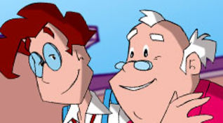 Un medico in famiglia cartoon