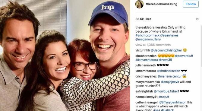 Debra Messing Instagram profile