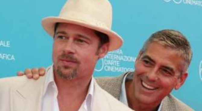 Pitt Clooney Venezia