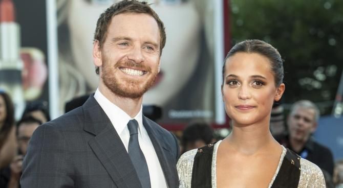 Michael Fassbender e Alicia Vikander