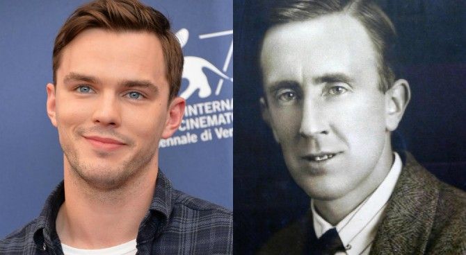 Nicholas Hoult, J.R.R. Tolkien