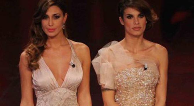 Belenn Rodriguez ed Elisabetta Canalis