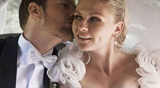Melancholia - Kirsten Dunst e Alexander Skarsgård