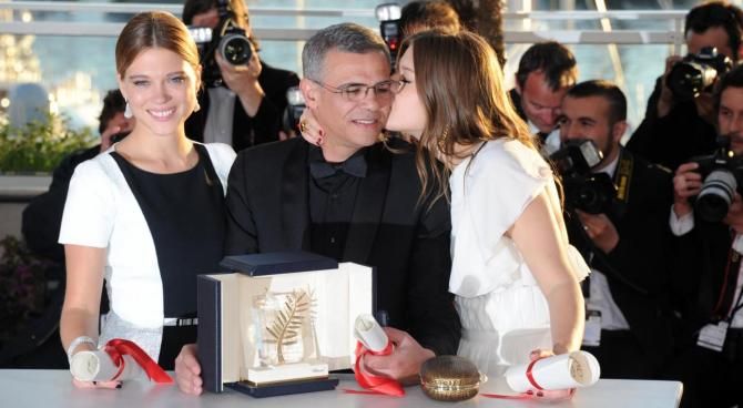 Léa Seydoux, Abdellatif Kechiche, Adèle Exarchopoulos