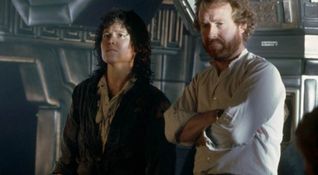 Alien - Sigourney Weaver e Ridley Scott sul set