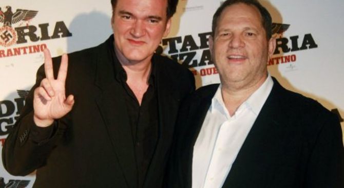 Quentin Tarantino e Harvey Weinstein