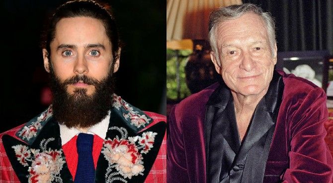 Jared Leto e Hugh Hefner