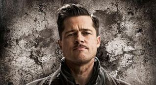 Bastardi senza gloria Poster Brad Pitt