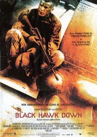 black hawk down - Locandina
