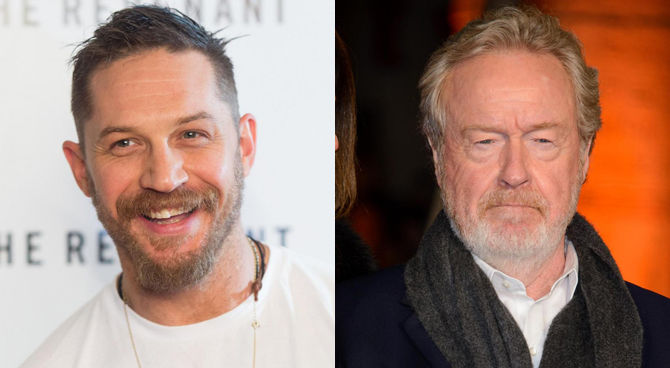 Tom Hardy, Ridley Scott