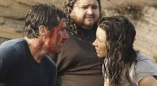 Lost - Matthew Fox, Jorge Garcia e Evangeline Lily