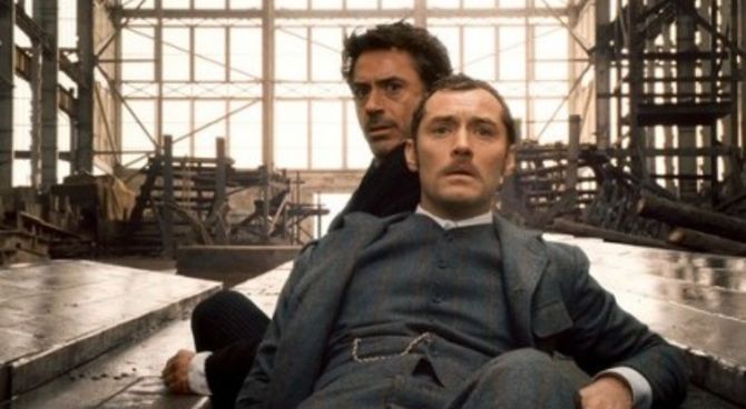 Sherlock  Holmes - Robert Downey Jr. e Jude Law