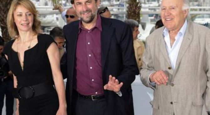 Margherita Buy, Nanni Moretti e Michel Piccoli