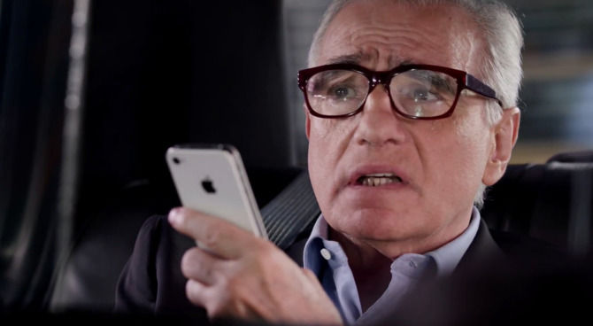 Scorsese in spot<br>