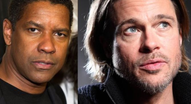 Denzel Washington e Brad Pitt