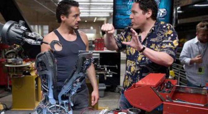Iron Man - Robert Downey Jr. e Jon favreau