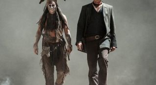 The Lone Ranger - Johnny Depp, Armie Hammer