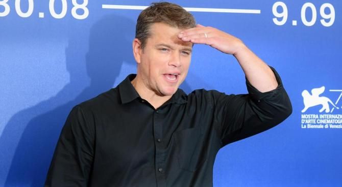Matt Damon Venezia 74