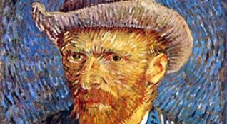 Autoritratto con cappello di Vincent Van Gogh