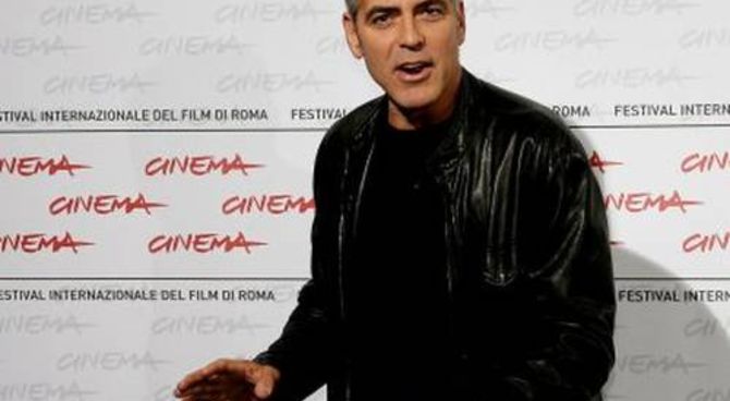 George Clooney al Festival di Roma