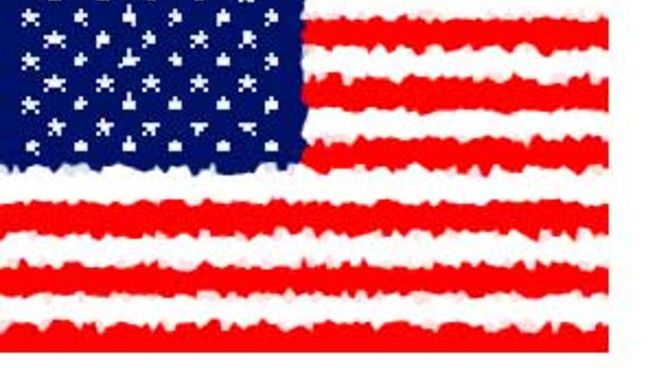La bandiera americana