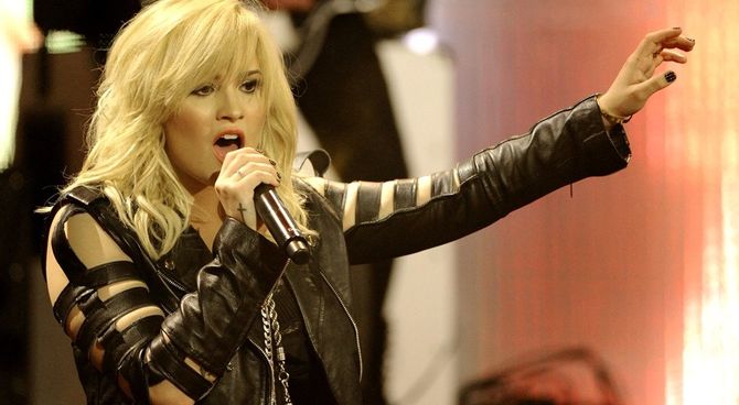 Demi Lovato in Glee