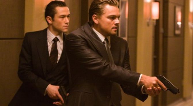 Inception - Joseph Gordon-Levitt e Leonardo DiCaprio