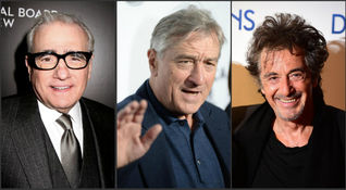 Martin Scorsese, Robert De Niro, Al Pacino